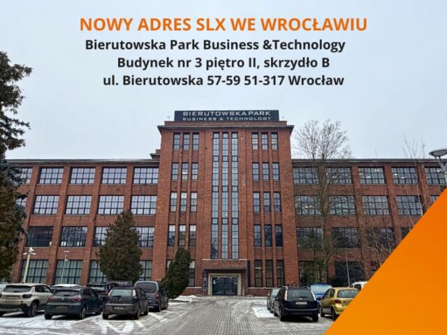 SLX - Zmiana adresu biura głównego we Wrocławiu 02.2026