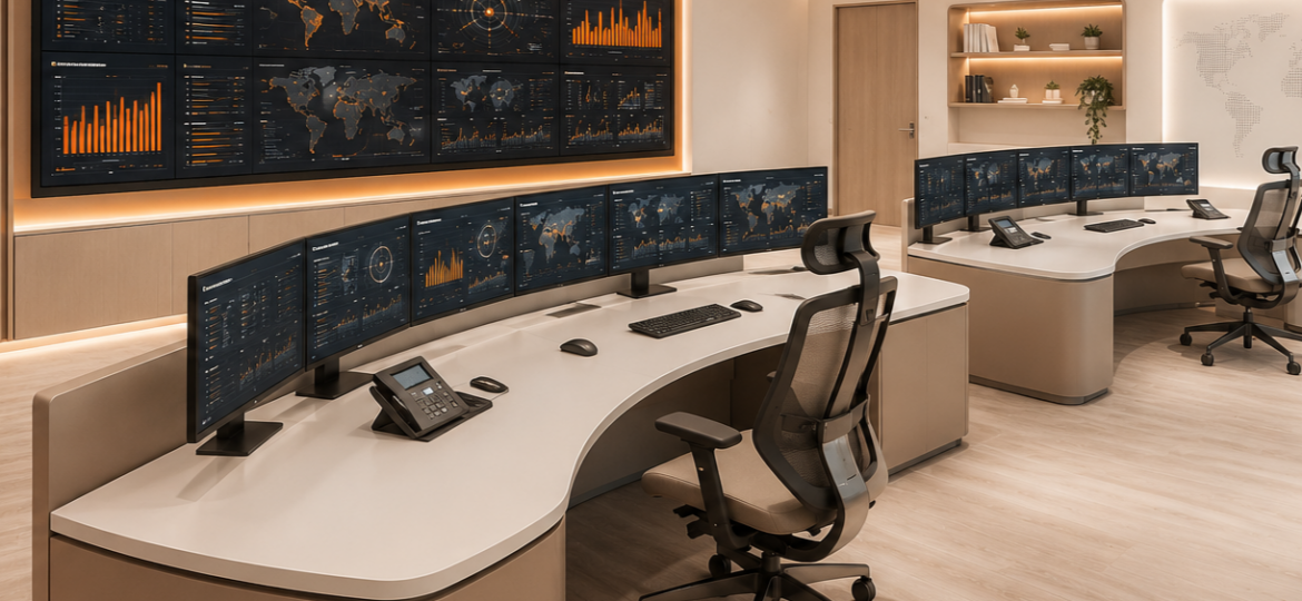 Control room - rozwiązania audiowizualne SLX